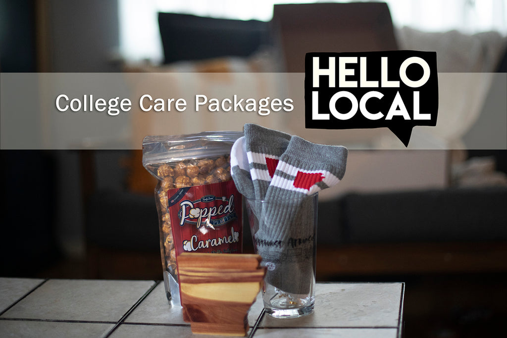 Hello Local | care packages for your college student | a hug from home