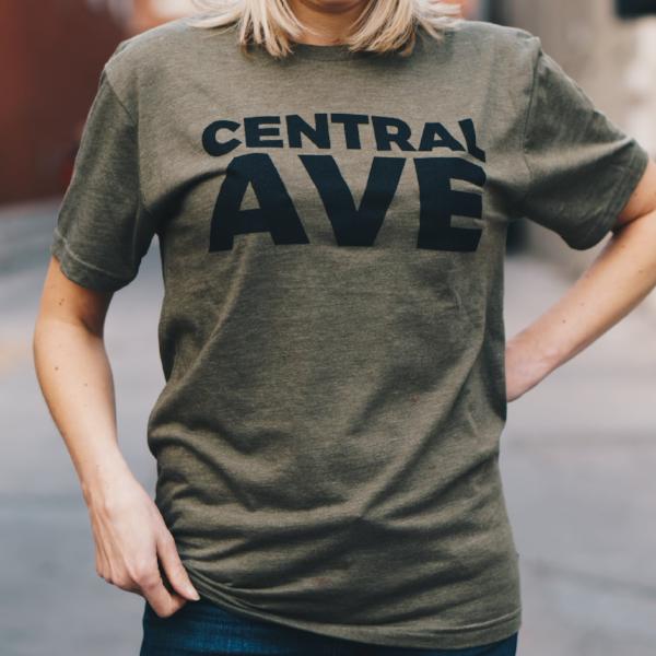 Central Ave T-Shirt (Military Green)