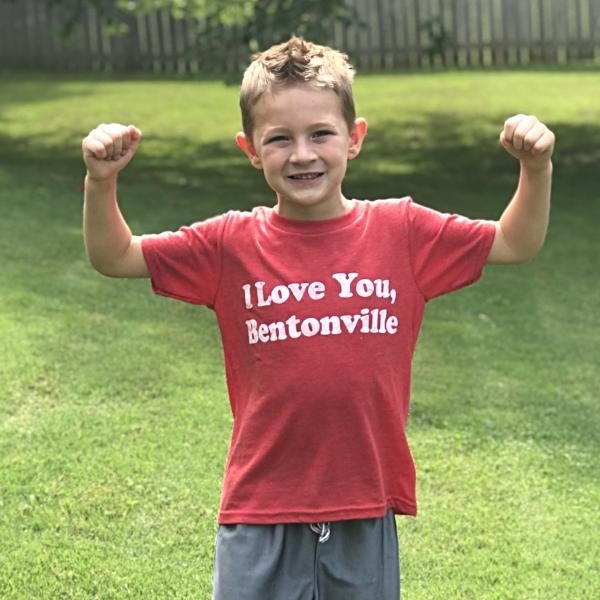 I Love You Bentonville Youth T-Shirt
