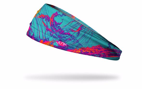 Psychedelic Smack (Teal) Headband by JUNK Brands