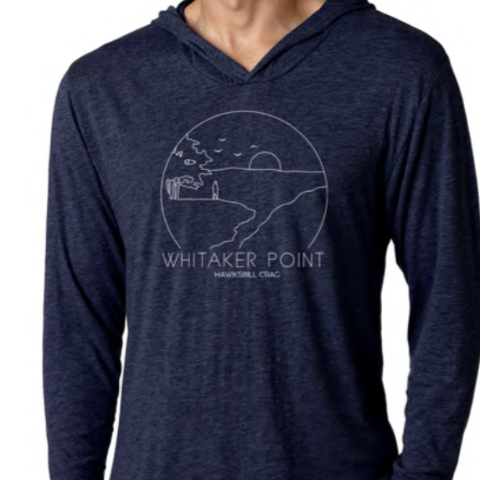 Whitaker Point Hawksbill Crag Hoodie (Navy)