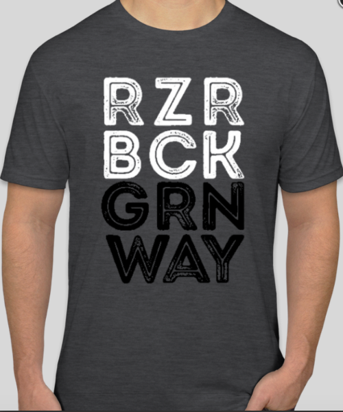 RZRBCK GRNWAY T-Shirt (Charcoal)