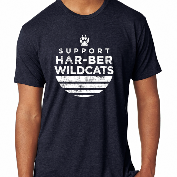 Support Har-ber Wildcats T-Shirt