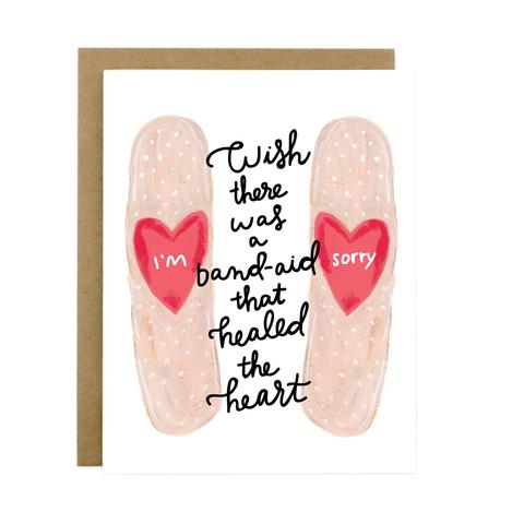 Band-Aid To The Heart Greeting Card