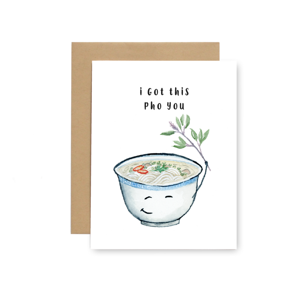 Pho You Greeting Card
