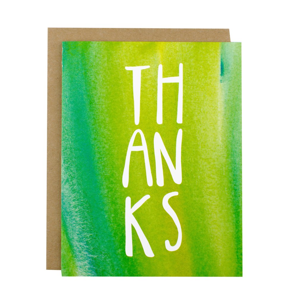 Thanks Greeting Cards