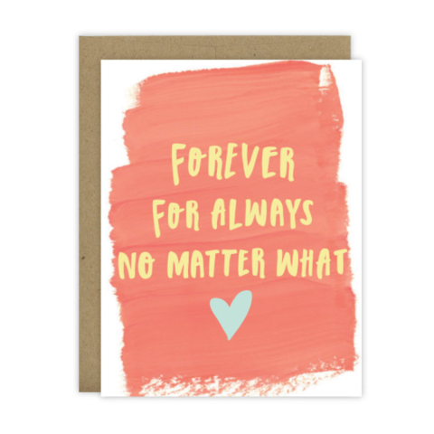 Forever For Always Greeting Card