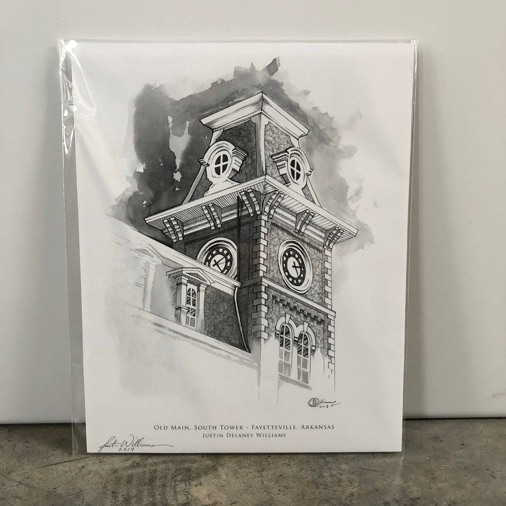 Old Main, South Tower Print