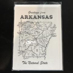 Arkansas Letterpress Greeting Card