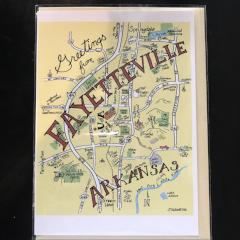 Fayetteville Color Greeting Card