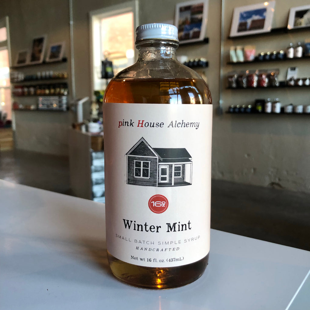 Winter Mint Syrup