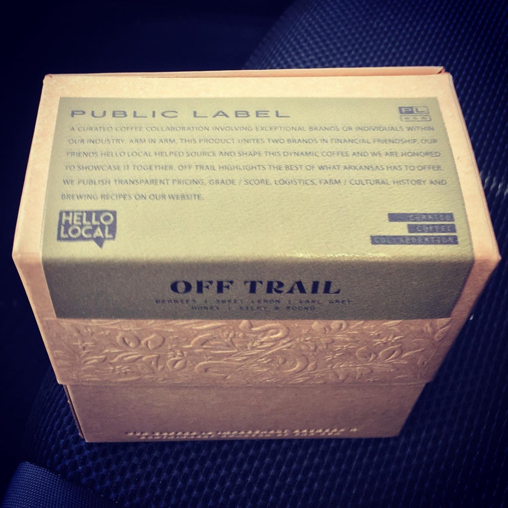 OFF TRAIL - Hello Local Exclusive Coffee by Onyx Coffee Lab